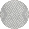 Addison Chantille ACN891-Silver 8 ft. X 8 ft. Round Rug