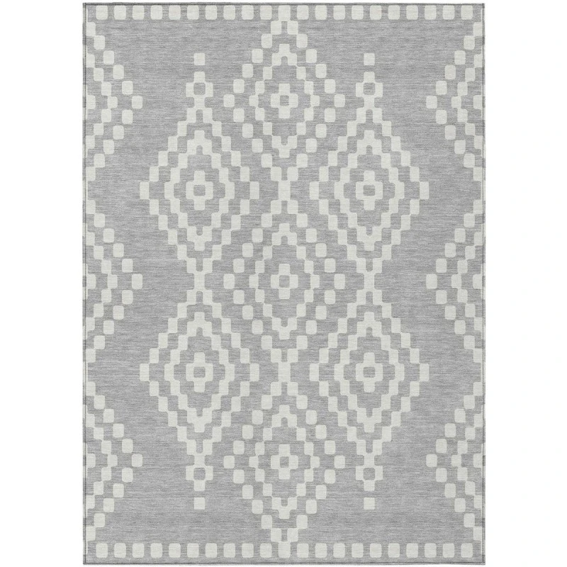 Addison Chantille ACN891-Silver 10 ft. X 14 ft. Rectangle Rug