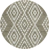 Addison Chantille ACN891-Taupe 8 ft. X 8 ft. Round Rug