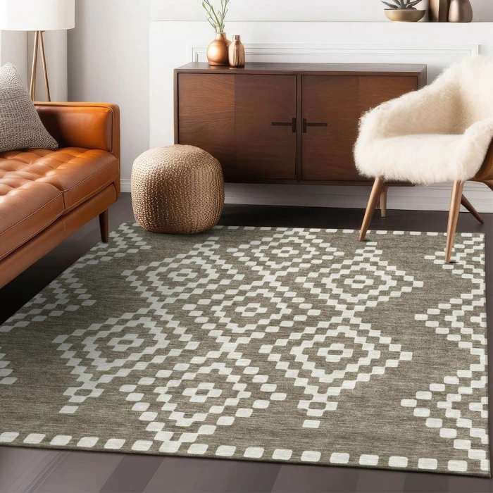 Addison Chantille ACN891-Taupe 9 ft. X 12 ft. Rectangle Rug