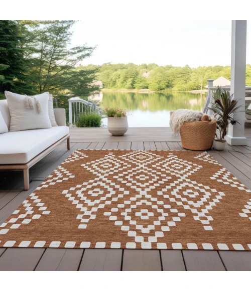 Addison Chantille ACN891-Terracotta 9 ft. X 12 ft. Rectangle Rug