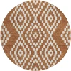 Addison Chantille ACN891-Terracotta 8 ft. X 8 ft. Round Rug