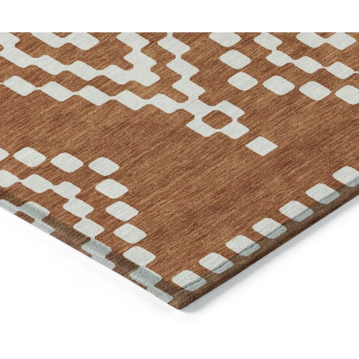 Addison Chantille ACN891-Terracotta 5 ft. X 7 ft. 6 in. Rectangle Rug