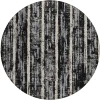 Addison Chantille ACN892-Black 8 ft. X 8 ft. Round Rug