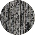Addison Chantille ACN892-Black 8 ft. X 8 ft. Round Rug