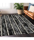 Addison Chantille ACN892-Black 9 ft. X 12 ft. Rectangle Rug