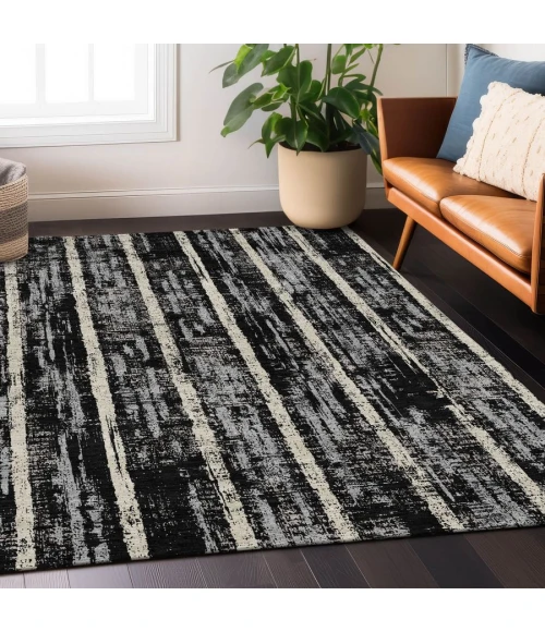 Addison Chantille ACN892-Black 9 ft. X 12 ft. Rectangle Rug