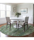 Addison Chantille ACN892-Green 8 ft. X 8 ft. Round Rug