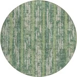Addison Chantille ACN892-Green 8 ft. X 8 ft. Round Rug