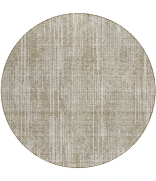 Addison Chantille ACN893-Beige 8 ft. X 8 ft. Round Rug