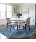 Addison Chantille ACN893-Blue 8 ft. X 8 ft. Round Rug
