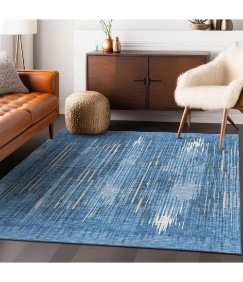 Addison Chantille ACN893-Blue 8 ft. X 10 ft. Rectangle Rug