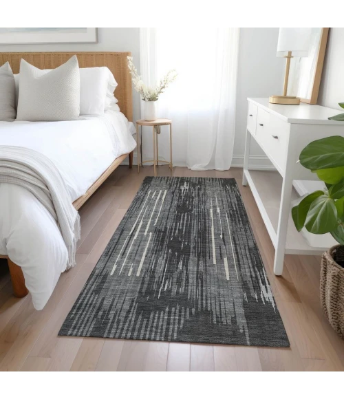 Addison Chantille ACN893-Charcoal 2 ft. 3 in. X 7 ft. 6 in. Rectangle Rug