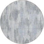 Addison Chantille ACN893-Gray 8 ft. X 8 ft. Round Rug