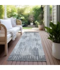 Addison Chantille ACN893-Gray 2 ft. 3 in. X 7 ft. 6 in. Rectangle Rug