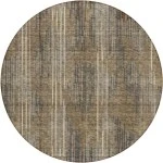 Addison Chantille ACN893-Taupe 8 ft. X 8 ft. Round Rug