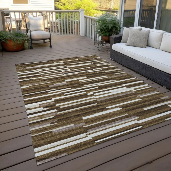 Addison Chantille ACN894-Brown 8 ft. X 10 ft. Rectangle Rug