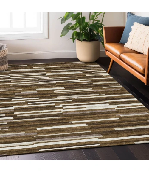 Addison Chantille ACN894-Brown 9 ft. X 12 ft. Rectangle Rug