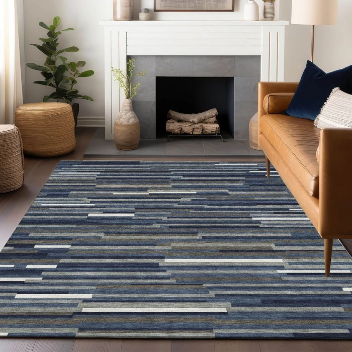 Addison Chantille ACN894-Navy 8 ft. X 10 ft. Rectangle Rug
