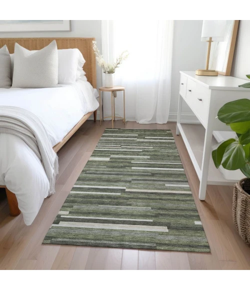 Addison Chantille ACN894-Olive 2 ft. 3 in. X 7 ft. 6 in. Rectangle Rug