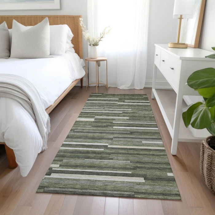 Addison Chantille ACN894-Olive 2 ft. 3 in. X 7 ft. 6 in. Rectangle Rug