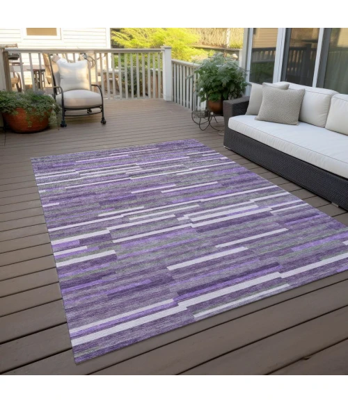 Addison Chantille ACN894-Purple 5 ft. X 7 ft. 6 in. Rectangle Rug