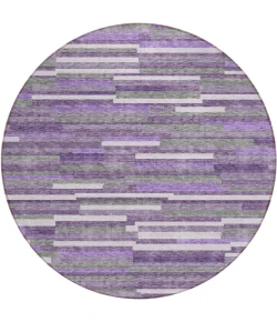 Addison Chantille ACN894-Purple 8 ft. X 8 ft. Round Rug