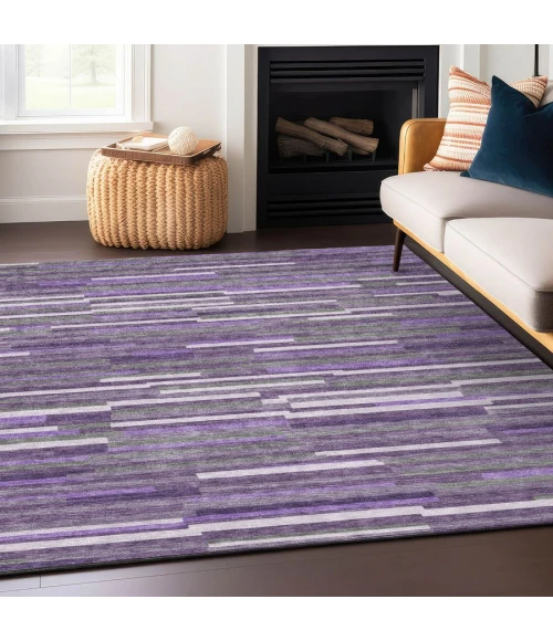 Addison Chantille ACN894-Purple 5 ft. X 7 ft. 6 in. Rectangle Rug