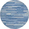 Addison Chantille ACN894-Sky 8 ft. X 8 ft. Round Rug