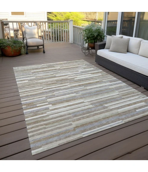 Addison Chantille ACN894-Taupe 3 ft. X 5 ft. Rectangle Rug