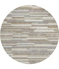 Addison Chantille ACN894-Taupe 8 ft. X 8 ft. Round Rug