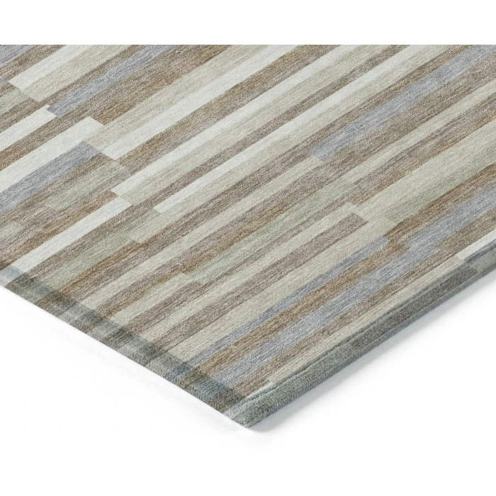 Addison Chantille ACN894-Taupe 8 ft. X 8 ft. Round Rug