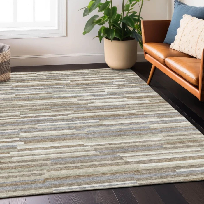 Addison Chantille ACN894-Taupe 8 ft. X 10 ft. Rectangle Rug