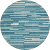 Addison Chantille ACN894-Teal 8 ft. X 8 ft. Round Rug