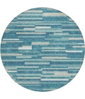 Addison Chantille ACN894-Teal 8 ft. X 8 ft. Round Rug