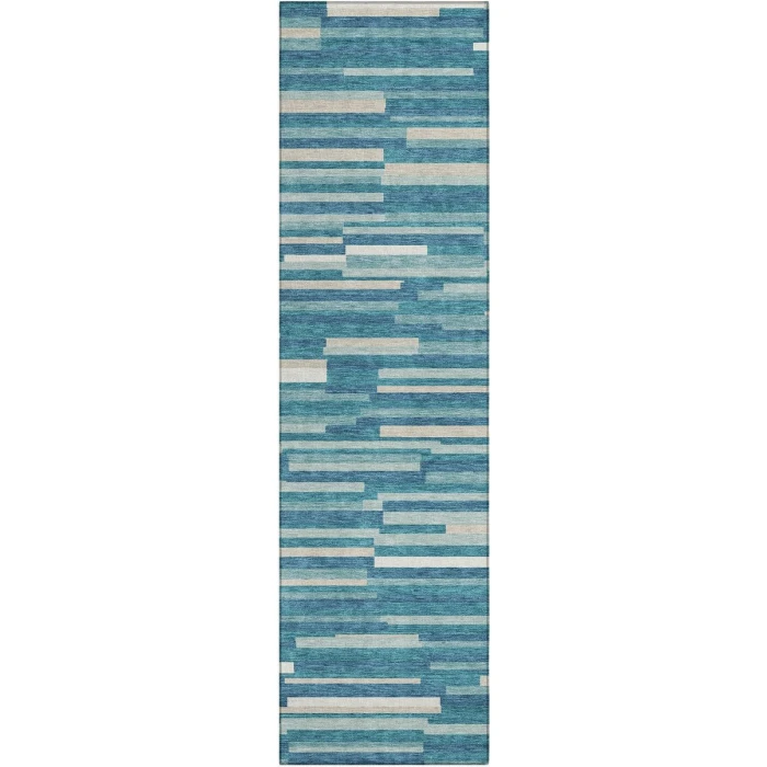 Addison Chantille ACN894-Teal 2 ft. 3 in. X 7 ft. 6 in. Rectangle Rug
