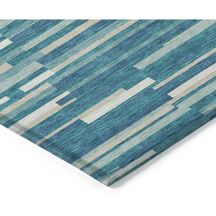 Addison Chantille ACN894-Teal 3 ft. X 5 ft. Rectangle Rug