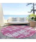 Addison Chantille ACN895-Blush 8 ft. X 8 ft. Round Rug