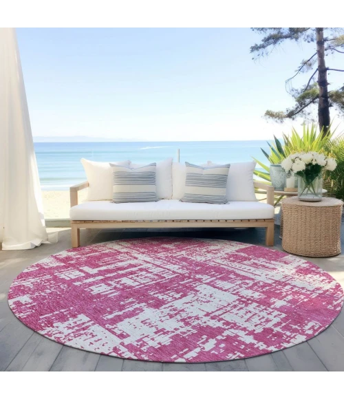 Addison Chantille ACN895-Blush 8 ft. X 8 ft. Round Rug