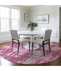 Addison Chantille ACN895-Blush 8 ft. X 8 ft. Round Rug