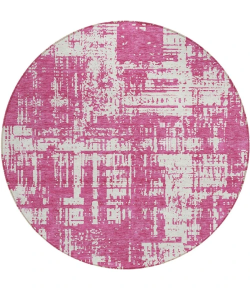 Addison Chantille ACN895-Blush 8 ft. X 8 ft. Round Rug