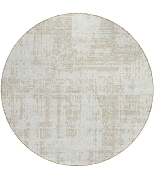 Addison Chantille ACN895-Ivory 8 ft. X 8 ft. Round Rug