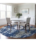 Addison Chantille ACN895-Navy 8 ft. X 8 ft. Round Rug