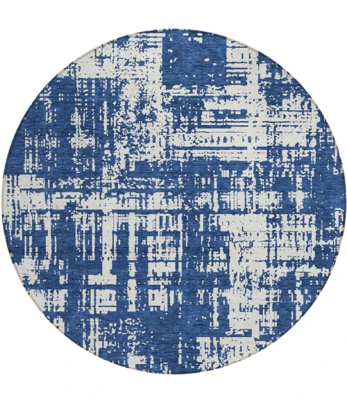 Addison Chantille ACN895-Navy 8 ft. X 8 ft. Round Rug