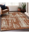 Addison Chantille ACN895-Paprika 3 ft. X 5 ft. Rectangle Rug
