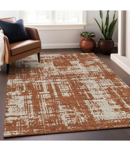 Addison Chantille ACN895-Paprika 3 ft. X 5 ft. Rectangle Rug
