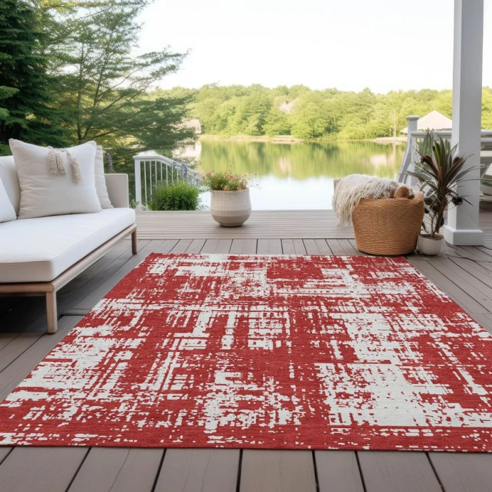 Addison Chantille ACN895-Red 9 ft. X 12 ft. Rectangle Rug