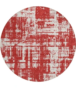 Addison Chantille ACN895-Red 8 ft. X 8 ft. Round Rug