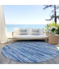 Addison Chantille ACN896-Blue 8 ft. X 8 ft. Round Rug