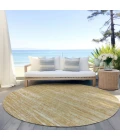 Addison Chantille ACN896-Gold 8 ft. X 8 ft. Round Rug